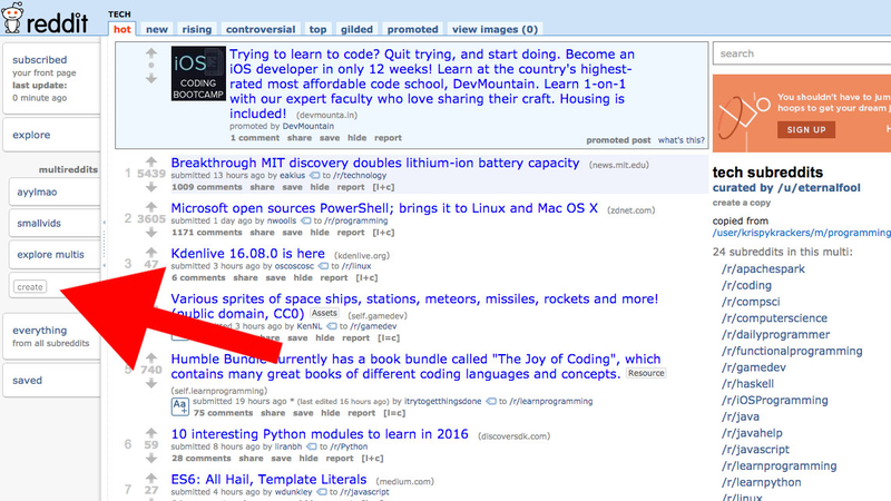 A multi for tech topics